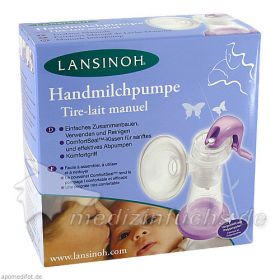 LANSINOH Handmilchpumpe mit 2x150ml Flaschen, 1 P – PZN 4039849 из Германии