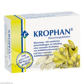KROPHAN Blasentangtabletten, 100 ST – PZN 4072953 из Германии