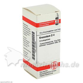 KREOSOTUM D 4, 10 G – PZN 4223369 из Германии