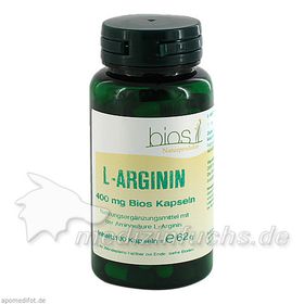 L-Arginin 400mg Bios Kapseln, 100 ST – PZN 4647106 из Германии