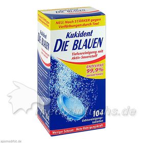 KUKIDENT Die Blauen Reinigungstabletten, 104 ST – PZN 517507 из Германии