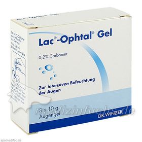 Lac-Ophtal Gel, 3X10 G – PZN 5385128 из Германии