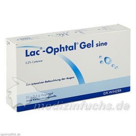 Lac-Ophtal Gel sine, 30X0.6 ML – PZN 5385134 из Германии