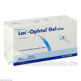 Lac-Ophtal Gel sine, 60X0.6 ML – PZN 5385140 из Германии