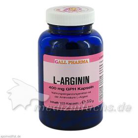 L-ARGININ 400mg, 120 ST – PZN 562991 из Германии