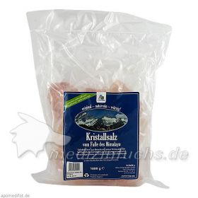 Kristallsalz Solebrocken, 1000 G – PZN 6138194 из Германии