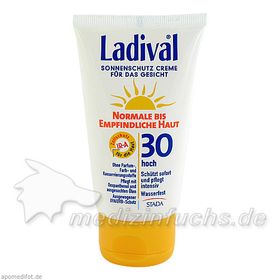Ladival norm.b.empf.Haut f.d.Gesicht LSF30, 75 ML – PZN 6913658 из Германии
