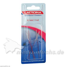 Lactona Interdentalbürsten 3.1mm rot, 6 ST – PZN 7233919 из Германии
