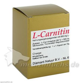 L-Carnitin 1 X 1 pro Tag, 45 ST – PZN 7450522 из Германии