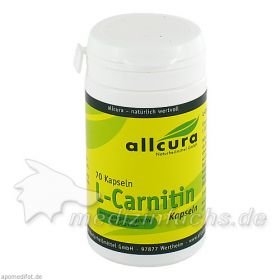 L-Carnitin, 70 ST – PZN 8749588 из Германии