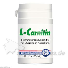 L-Carnitin, 60 ST – PZN 976184 из Германии