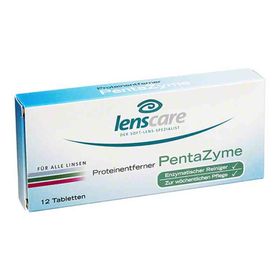 Lenscare Pentazyme Proteinentferner Tabletten (12 stk) – PZN 1166837 из Германии