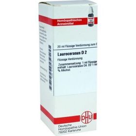 Laurocerasus D 2 Dilution (20 ml) – PZN 2103112 из Германии