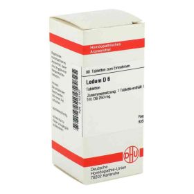 Ledum D 6 Tabletten (80 stk) – PZN 2103187 из Германии