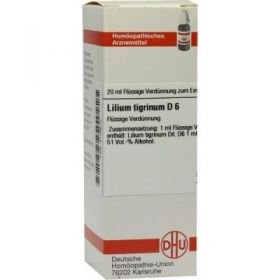 Lilium Tigrinum D 6 Dilution (20 ml) – PZN 2118510 из Германии