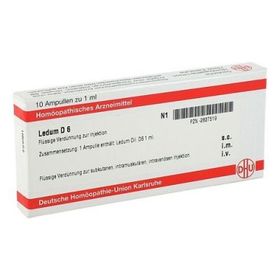 Ledum D 6 Ampullen (10X1 ml) – PZN 2827519 из Германии