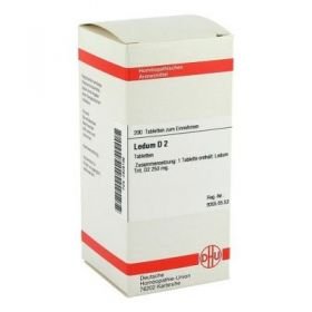 Ledum D 2 Tabletten (200 stk) – PZN 2926196 из Германии