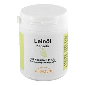 Leinöl Kapseln (180 stk) – PZN 3716733 из Германии