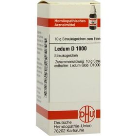 Ledum D 1000 Globuli (10 g) – PZN 7457777 из Германии
