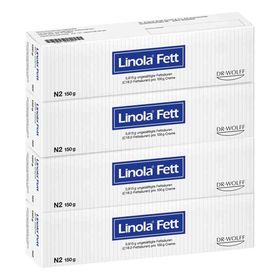 Linola fett Creme (4x150 g) – PZN 8100319 из Германии