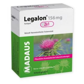 Legalon Madaus 156mg (30 stk) – PZN 10050602 из Германии