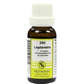 LEPTANDRA F Komplex Nr.265 Dilution, 20 ML – PZN 1013192 из Германии