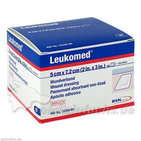 LEUKOMED STERILE PFLASTER 7.2x5 cm, 50 ST – PZN 1050690 из Германии