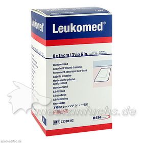 LEUKOMED STERILE PFLASTER 8x15 cm, 50 ST – PZN 1050738 из Германии