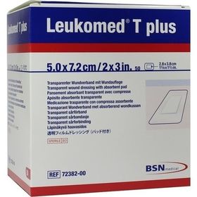 LEUKOMED TRANSP. PLUS STERILE PFL. 7.2x5 cm, 50 ST – PZN 1051040 из Германии
