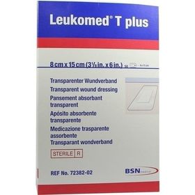 LEUKOMED TRANSP. PLUS STERILE PFL. 8x15 cm, 50 ST – PZN 1051092 из Германии