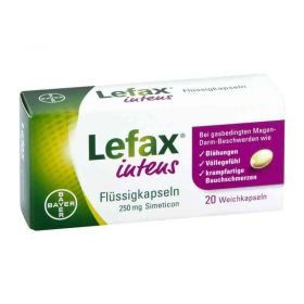 Lefax intens Flüssigkapseln 250 mg Simeticon (20 stk) – PZN 10537847 из Германии