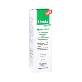 Linola Plus Hautmilch (200 ml) – PZN 11230743 из Германии