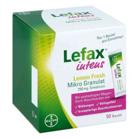 Lefax intens Lemon Fresh 250 mg Granulat (50 stk) – PZN 13248486 из Германии