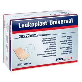 Leukoplast Universal Strips wasserabw.28x72 mm (100 stk) – PZN 13838360 из Германии