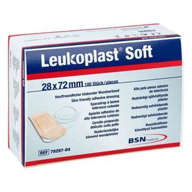 Leukoplast Soft Strips 28x72 mm (100 stk) – PZN 13838437 из Германии
