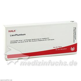 LIEN/PLUMBUM, 10X1 ML – PZN 2086098 из Германии