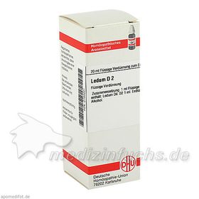 LEDUM D 2, 20 ML – PZN 2103201 из Германии