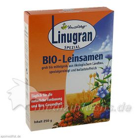 LINUGRAN spezial Bio Leinsamen, 250 G – PZN 2518474 из Германии