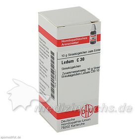 LEDUM C30, 10 G – PZN 2890127 из Германии