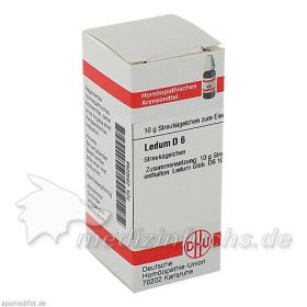 LEDUM D 6, 10 G – PZN 2890268 из Германии