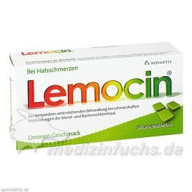 LEMOCIN Lutschtabletten, 50 ST – PZN 3385733 из Германии