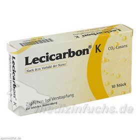 LECICARBON K CO2 Laxans, 10 ST – PZN 4018965 из Германии