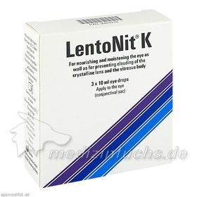 Lento Nit K Augentropfen, 3X10 ML – PZN 4407218 из Германии