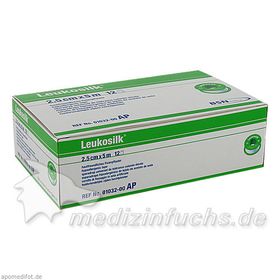 LEUKOSILK 5MX2.5CM, 12 ST – PZN 4593652 из Германии