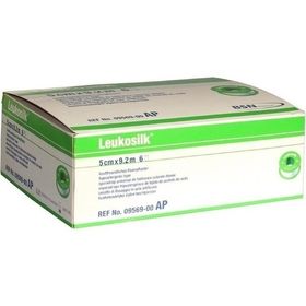 LEUKOSILK 9.2MX5CM, 6 ST – PZN 4593698 из Германии