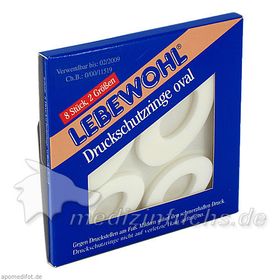 LEBEWOHL DRUCKSCH RINGE OV, 8 ST – PZN 620398 из Германии