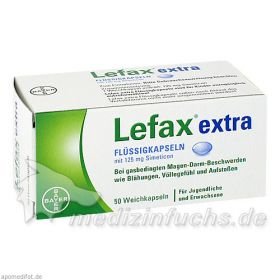 Lefax extra Flüssig Kapseln, 50 ST – PZN 620843 из Германии