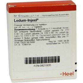 LEDUM INJ, 10 ST – PZN 621920 из Германии