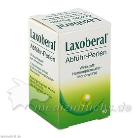 Laxoberal Abführ Perlen, 50 ST – PZN 668442 из Германии