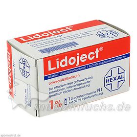 LIDOJECT, 1X50 ML – PZN 6955220 из Германии
